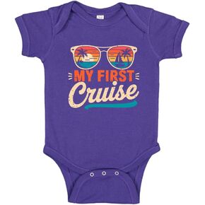 My 1st Cruise Baby One Piece Bodysuit Or Toddler Shirt Cute First Boat Vacation Outfit in Kuwait