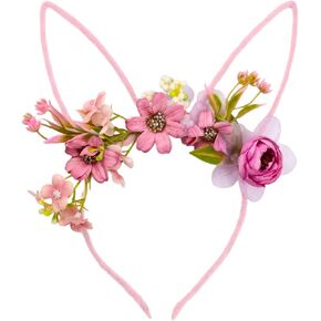 Children Easter Bunny Ears Headband Long Ear Hairband for Baby Girls Infant Toddlers Kids in Saudi Arabia