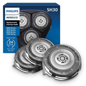 Philips Norelco Shaving Heads for Shaver Series 3000, 2000, 1000 and Click & Style, SH30/52 in Kuwait