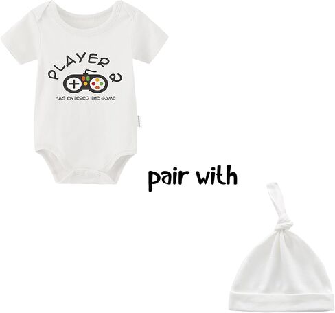Baby Triplets Bodysuits Player 1 Player 2 Player 3 Newborn Baby Unisex Clothes Infant Girl Romper Baby Outfits in Saudi Arabia