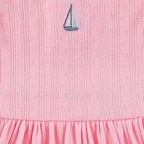 Sperry Baby Girls 2 Pack Interlock Bodysuit with Sailboat Rattle for Newborn and Infant in Kuwait