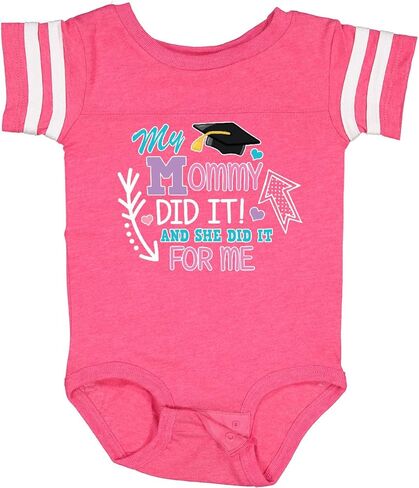 inktastic My Mommy Did It and She Did It for Me with Graduation Baby Bodysuit in Kuwait