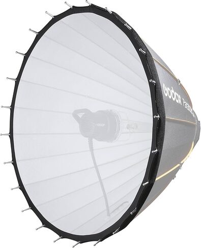 Godox Diffuser for Parabolic 128 Reflector, Front Diffusion Panel, Softens Light, 0.5-Stop Light Loss, Reduces Harsh Shadows for Portrait & Studio Lighting (P128D1) in Kuwait