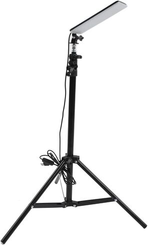 Acouto Ss، الارتفاع 71 بوصة، ضوء عمل يعمل بمنفذ USB للتصوير الفوتوغرافي والاستوديو Ht، ضوء تصوير فوتوغرافي 1680 لومن، مصابيح عمل تعمل بالطاقة USB، إضاءة الاستوديو، حامل، Lig in Kuwait