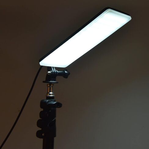 Acouto Ss، الارتفاع 71 بوصة، ضوء عمل يعمل بمنفذ USB للتصوير الفوتوغرافي والاستوديو Ht، ضوء تصوير فوتوغرافي 1680 لومن، مصابيح عمل تعمل بالطاقة USB، إضاءة الاستوديو، حامل، Lig in Kuwait