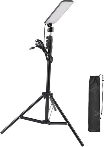 Acouto Ss، الارتفاع 71 بوصة، ضوء عمل يعمل بمنفذ USB للتصوير الفوتوغرافي والاستوديو Ht، ضوء تصوير فوتوغرافي 1680 لومن، مصابيح عمل تعمل بالطاقة USB، إضاءة الاستوديو، حامل، Lig in Kuwait