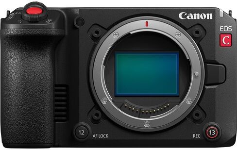 Canon EOS C50 Full-Frame Cinema Camera (Canon RF) with 24-105mm Lens Bundle + Wireless Microphone System + Accessory Package Including 64GB Memory, U-Grip, Case, Tripod, Software and More (31 Items) in Kuwait