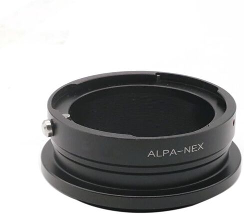 ALPA-NEX حلقة محول العدسة لعدسة تركيب Alpa لكاميرا NEX E-Mount حلقة محول معدنية مزدوجة الغرض التركيز اليدوي in Kuwait