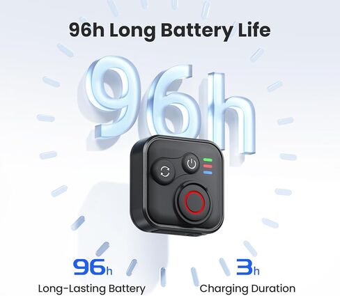 جهاز تحكم لاسلكي متوافق مع DJI Osmo Action 6/5 Pro/4، للتحكم بالبلوتوث والتشغيل المقاوم للماء in Kuwait