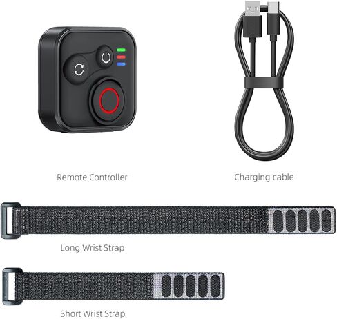 جهاز تحكم لاسلكي متوافق مع DJI Osmo Action 6/5 Pro/4، للتحكم بالبلوتوث والتشغيل المقاوم للماء in Kuwait