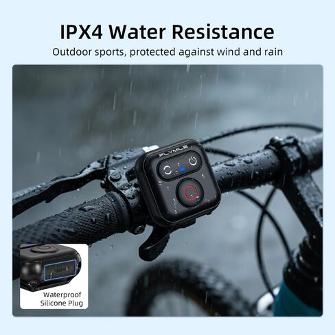 جهاز تحكم عن بعد بلوتوث لجهاز Insta360 ACE Pro 2 1 Go 3s Ultra X5 X4 X3، نطاق 51 متر مقاوم للماء متوافق مع GoPro Hero 13 12 11 10 9 8، DJ Osmo 360 Action 6 5 Pro 4 in Kuwait