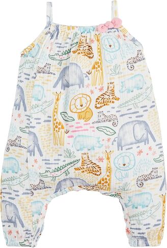 Mud Pie Baby Mud Pie Baby Girl Jungle Printed Longall; in Saudi Arabia