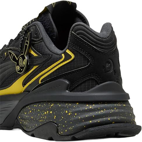 PUMA Mens Pokemon X Fade Nitro Umbreon Lace Up Sneakers Shoes Casual - Black in Saudi Arabia