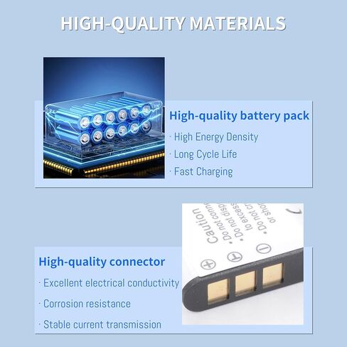 2-Pack LI-60B Battery and LCD Charger Kit for LI-60B NP-BY1 EN-EL11 D-Li78 Compatible with Nikon Coolpix S550 S560 Sony Action Cam Mini HDR-AZ1VR AZ1 AZ1V AZ1VR Olympus FE-370 in Kuwait