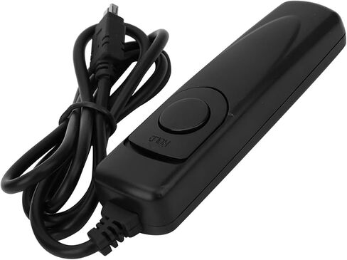 SLR Camera Shutter Release Remote Trigger, 90cm Cable, Metal Contacts, Flexible Wire, for Night and Commercial Photography in Kuwait