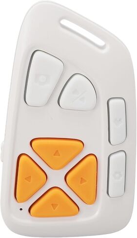 Camera Shutter Video Scrolling Clicker with Mute Key for Smartphones Tablets, Phone Remote Control, Remote Page Turner (White) in Saudi Arabia