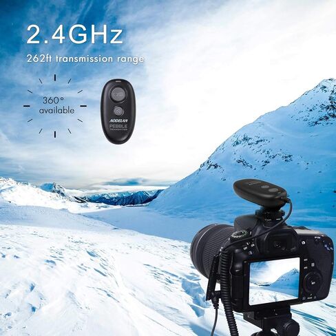 AODELAN كاميرا لاسلكية مصراع إطلاق جهاز التحكم عن بعد لنيكون D850، D810، D700، D500، D4، D5، D4s، D3100، D5000، D7200، D600، D610، D750، D3200، D3300 استبدال MC-DC2 و MC-30A in Kuwait
