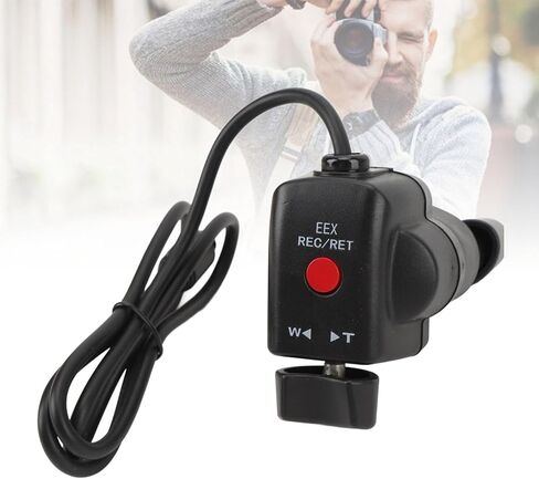 Camera Zoom Controller with Zoom Knob, Start Stop REC RET Camcorder Remote for PMW EX1, PMW, PMW EX1R with Installation on Rod in Kuwait