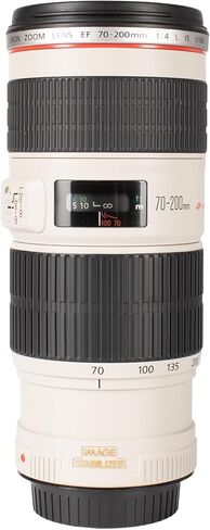 Canon EF 70-200mm f/4L is USM Telephoto Zoom Lens with Image Stabilization, L-Series Optics, Ultrasonic Autofocus, Sports Portrait Photography (1258B002) + Lens Filter Kit + More (10 Items) in Kuwait