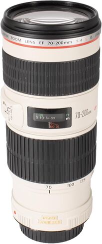 Canon EF 70-200mm f/4L is USM Telephoto Zoom Lens with Image Stabilization, L-Series Optics, Ultrasonic Autofocus, Sports Portrait Photography (1258B002) + Lens Filter Kit + More (10 Items) in Kuwait