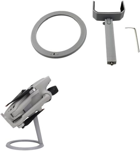 حامل شاشة سطح المكتب متوافق مع DJI Lito 1، X1 - حامل مضاد للانزلاق مكون من 3 قطع، بلاستيك صديق للبيئة، ثابت لعرض المكتب/المكتب in Kuwait