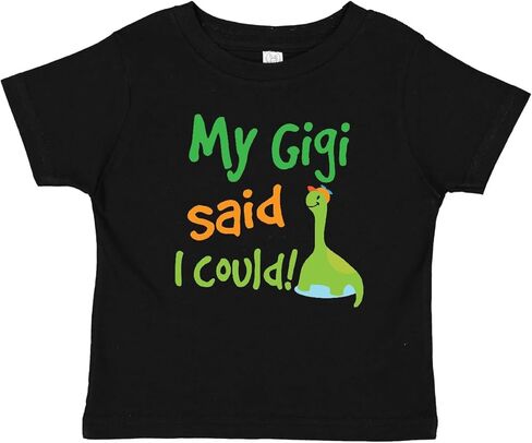 تي شيرت Inktastic My Gigi Say I Can Grandson Dinosaur Baby in Kuwait