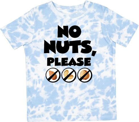 inktastic No Nuts, Please- Tree Nut Food Allergies Toddler T-Shirt in Saudi Arabia