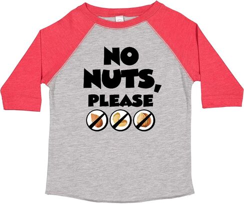 inktastic No Nuts, Please- Tree Nut Food Allergies Toddler T-Shirt in Saudi Arabia