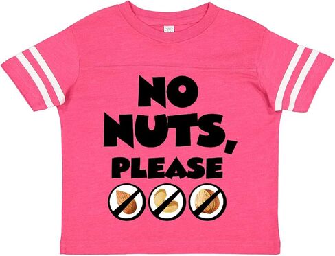 inktastic No Nuts, Please- Tree Nut Food Allergies Toddler T-Shirt in Saudi Arabia