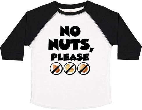 inktastic No Nuts, Please- Tree Nut Food Allergies Toddler T-Shirt in Saudi Arabia