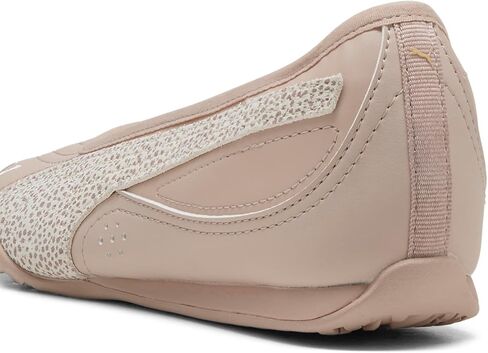 حذاء نسائي من PUMA Catch Soleil Ballerina Topcat Trainers - Rose Latte Frosted Ivory PUMA Gold، 8 in Kuwait