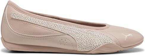 حذاء نسائي من PUMA Catch Soleil Ballerina Topcat Trainers - Rose Latte Frosted Ivory PUMA Gold، 8 in Kuwait