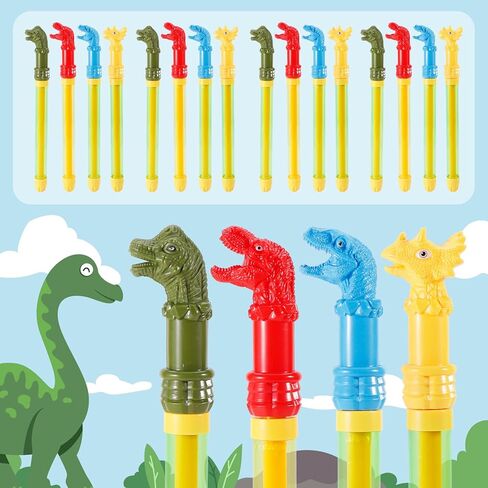 مدافع مائية للأطفال البالغين الصيف فائقة القتال Soaker Blaster Swimming Pool Noodle Beach Sand Outdoor Play لعبة Squirt Water Toys Party Favors (12 عبوة) in Saudi Arabia