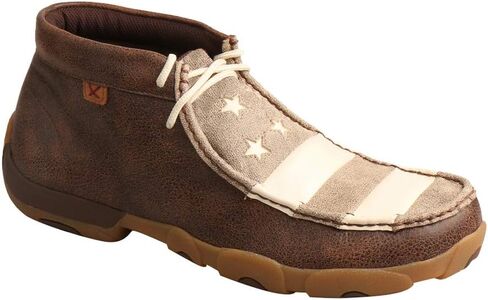 Twisted X Men's Chukka Driving Moc, Grey/Grey, 9.5W in Saudi Arabia