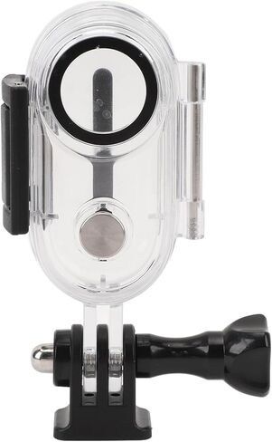 Jiawu Dive Case, Up to 131.2ft ABS Stainless Steel Underwater Dive Housing, Protective Shell with Bracket Accessories for GO 3 GO 3S Action Camera Diving Surfing Snorkeling in Kuwait