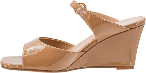 صندل نسائي من Corkys Footwear Hey Girl XOXO - يتميز بكعب 7.62 سم، وتصميم سهل الارتداء، وحزام إبزيم قابل للتعديل، ونعل داخلي مبطن خفيف - يلتقي الرقي بالأناقة in Kuwait