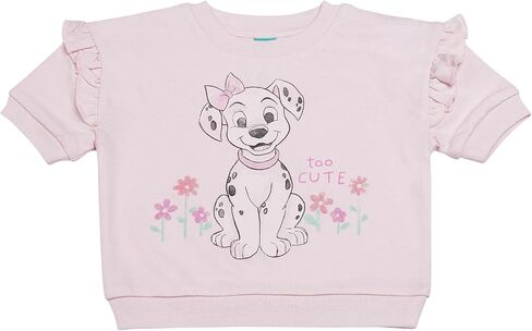 Magic Threadz Disney Clothes Baby Girls 2-Piece Short Set with Tee & Short - Minnie, Pooh, Stitch & Dalmatians Sizes (12M-3T) in Saudi Arabia