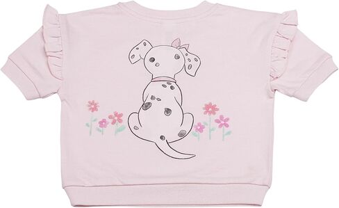 Magic Threadz Disney Clothes Baby Girls 2-Piece Short Set with Tee & Short - Minnie, Pooh, Stitch & Dalmatians Sizes (12M-3T) in Saudi Arabia