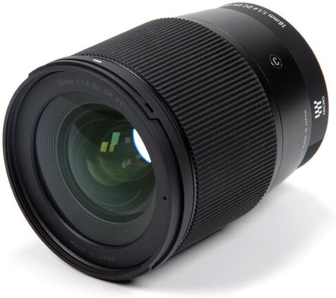 Sigma 16mm f/1.4 Contemporary DC DN Prime APS-C Sensor Multilayer Coating Hybrid AF Lens (Sony E) Bundle with Software Suite and Memory Card (3 Items) in Kuwait
