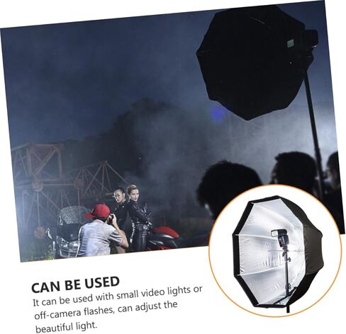 SEWACC 1Pc Premium Movie Softbox Umbrella Type for Photography High Density Light Control for Live Streaming and Video Recording Convenient Storage with Zipper in Kuwait