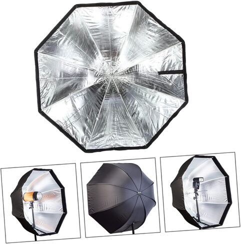 SEWACC 1Pc Premium Movie Softbox Umbrella Type for Photography High Density Light Control for Live Streaming and Video Recording Convenient Storage with Zipper in Kuwait