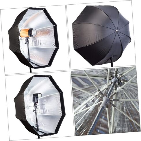 SEWACC 1Pc Premium Movie Softbox Umbrella Type for Photography High Density Light Control for Live Streaming and Video Recording Convenient Storage with Zipper in Kuwait