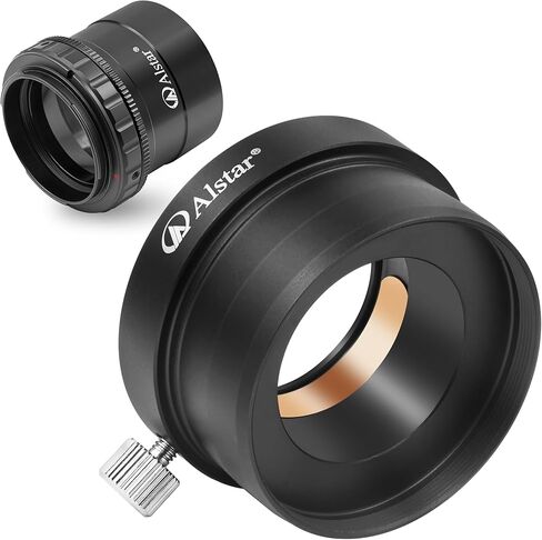 محول تركيب Alstar T2 M42 إلى 2 بوصة لجميع كاميرات Nikon SLR/DSLR - حزمة مع - محول عدسة تلسكوب من 2 بوصة إلى 1.25 بوصة in Kuwait