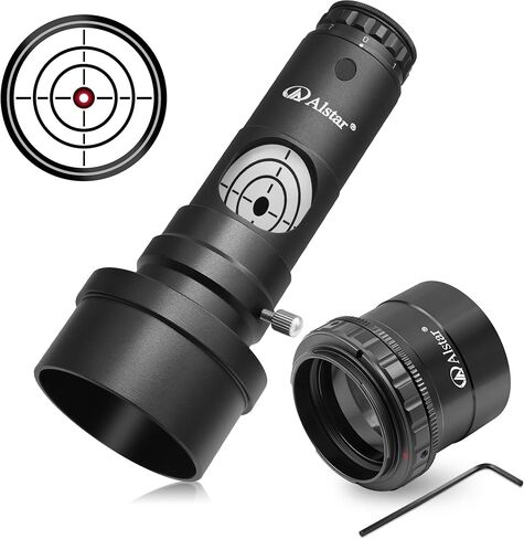 محول تركيب Alstar T2 M42 إلى 2 بوصة لجميع كاميرات Nikon SLR/DSLR - حزمة مع - أداة تصادم ليزر حمراء 1.25 بوصة مع محول 2 بوصة in Kuwait