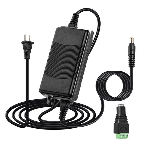 12V 3A IP67 Waterproof Power Adapter 12V 36W Dual-Cable Desktop Power Supply UL Certified Suitable for LED Strip Lights, Security Surveillance Cameras in Kuwait