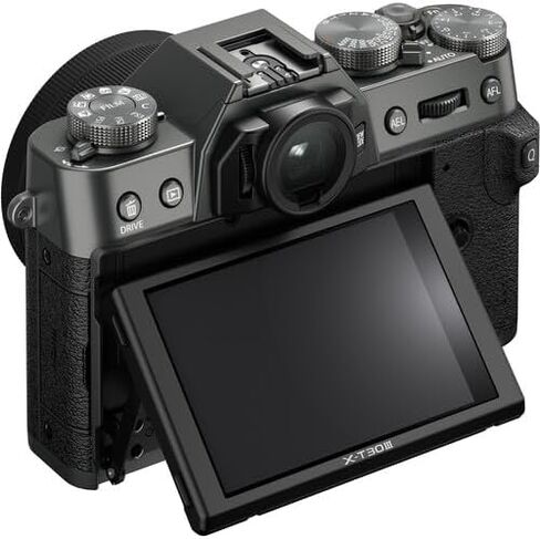 كاميرا FUJIFILM X-T30 III بدون مرآة مع حزمة عدسة XC 13-33 مم، تتضمن: بطاقة ذاكرة ProGrade Digital 128GB Extreme PRO، بطارية احتياطية FUJIFILM NP-W126S والمزيد (6 قطع) (فضي فحمي) in Kuwait
