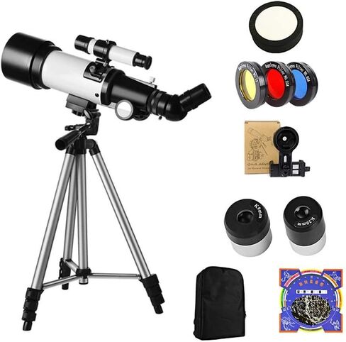 Telescope for s Telescopes Adults Astronomical, Stargazing High-Definition Deep Space Adult Student Beginner, with Tripod, Vie in Kuwait