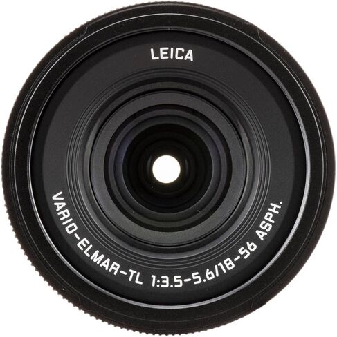 عدسة Leica 011-080 Vario-Elmar-T 18-56/f3.5-5.6 ASPH كبيرة الحجم باللون الأسود المؤكسد in Kuwait