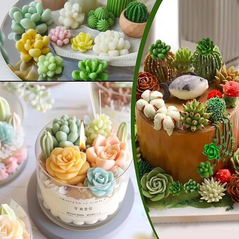 3 Cavity Peony Flower Candle Molds Silicone,3D Flower Mold for Candle Soap Making Epoxy Resin Clay Plaster Crafts Casting Home Decor Handmade Gifts in Saudi Arabia