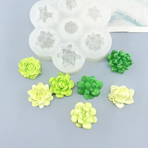 3 Cavity Peony Flower Candle Molds Silicone,3D Flower Mold for Candle Soap Making Epoxy Resin Clay Plaster Crafts Casting Home Decor Handmade Gifts in Saudi Arabia
